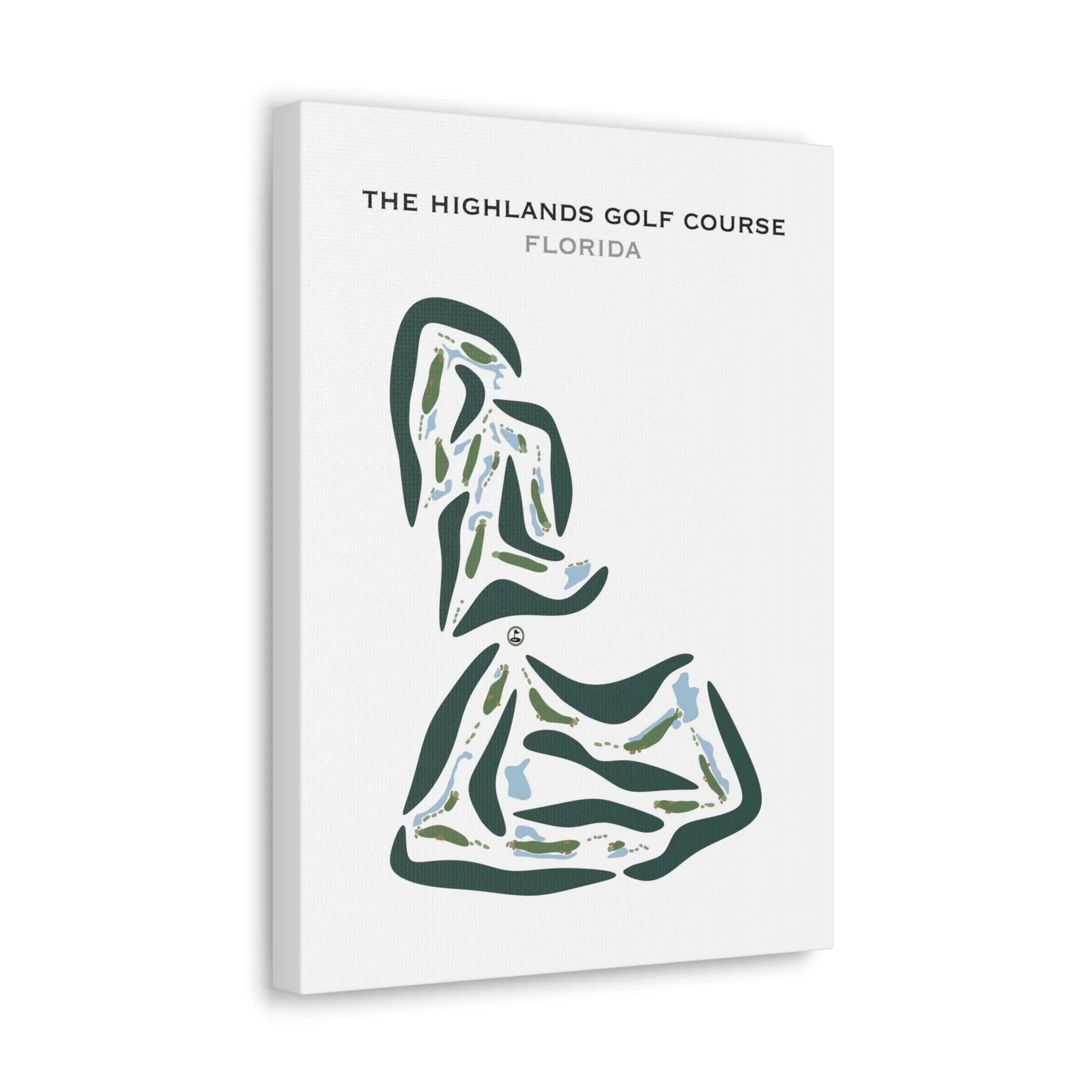 The Highlands Golf Course, Florida - Printed Golf Courses