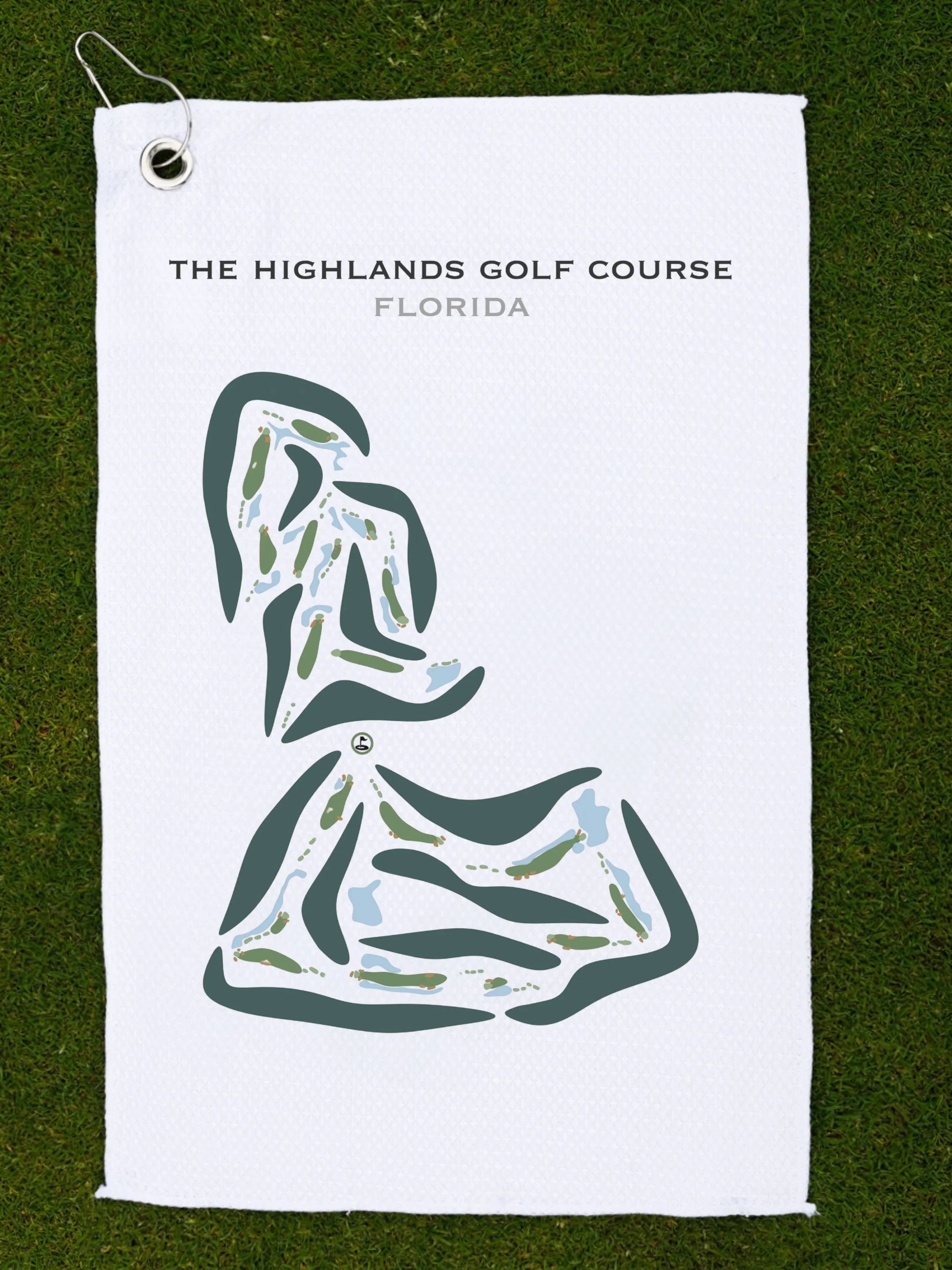 The Highlands Golf Course, Florida - Printed Golf Courses