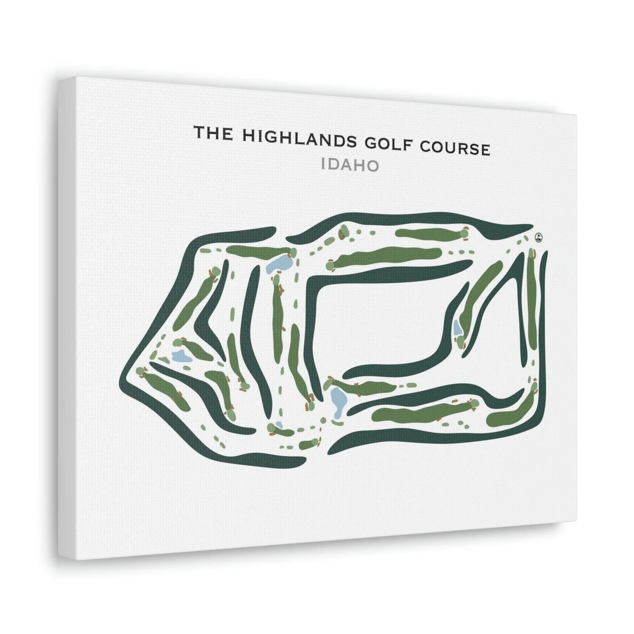 The Highlands Golf Course, Idaho - Printed Golf Courses