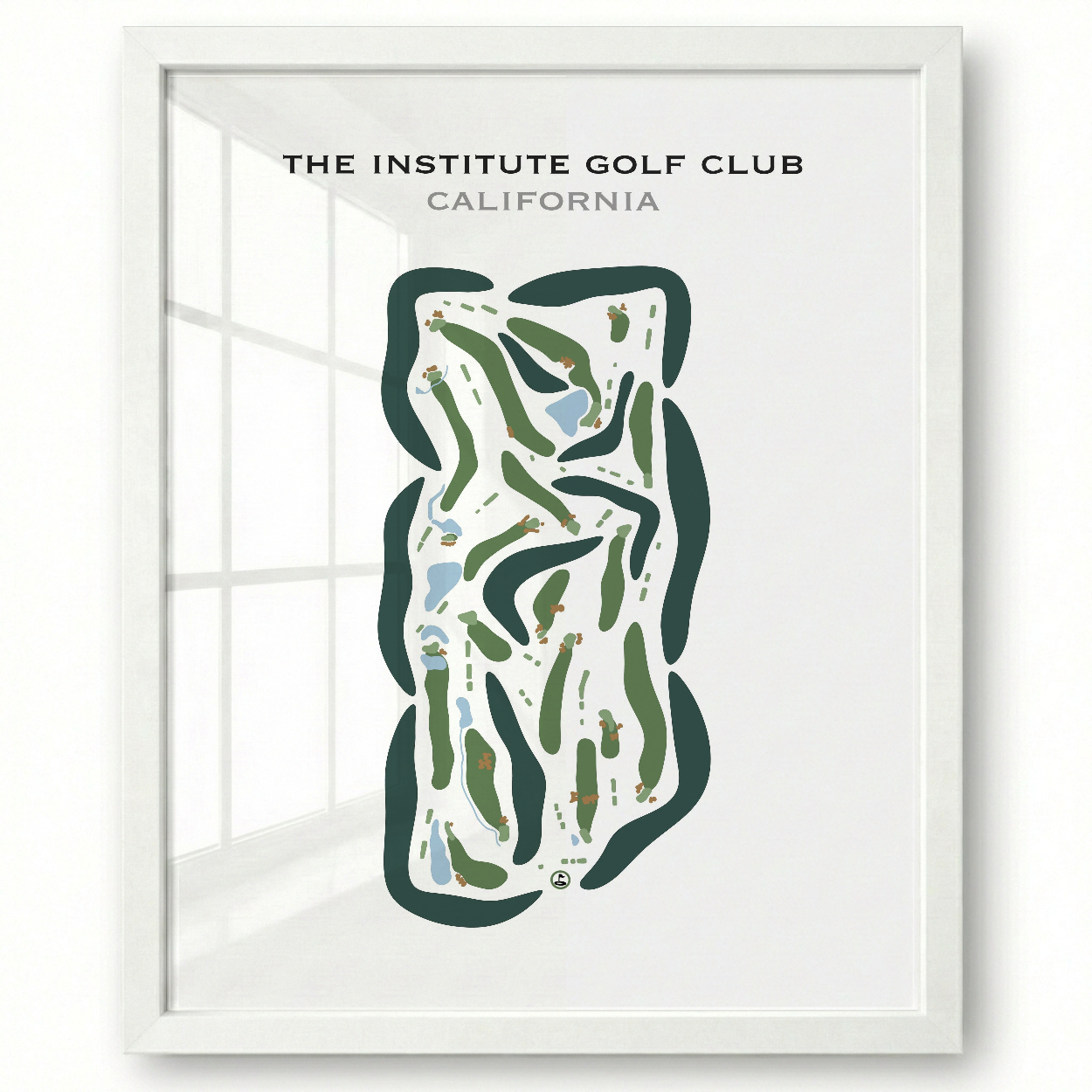 The Institute Golf Club, California - Printed Golf Courses