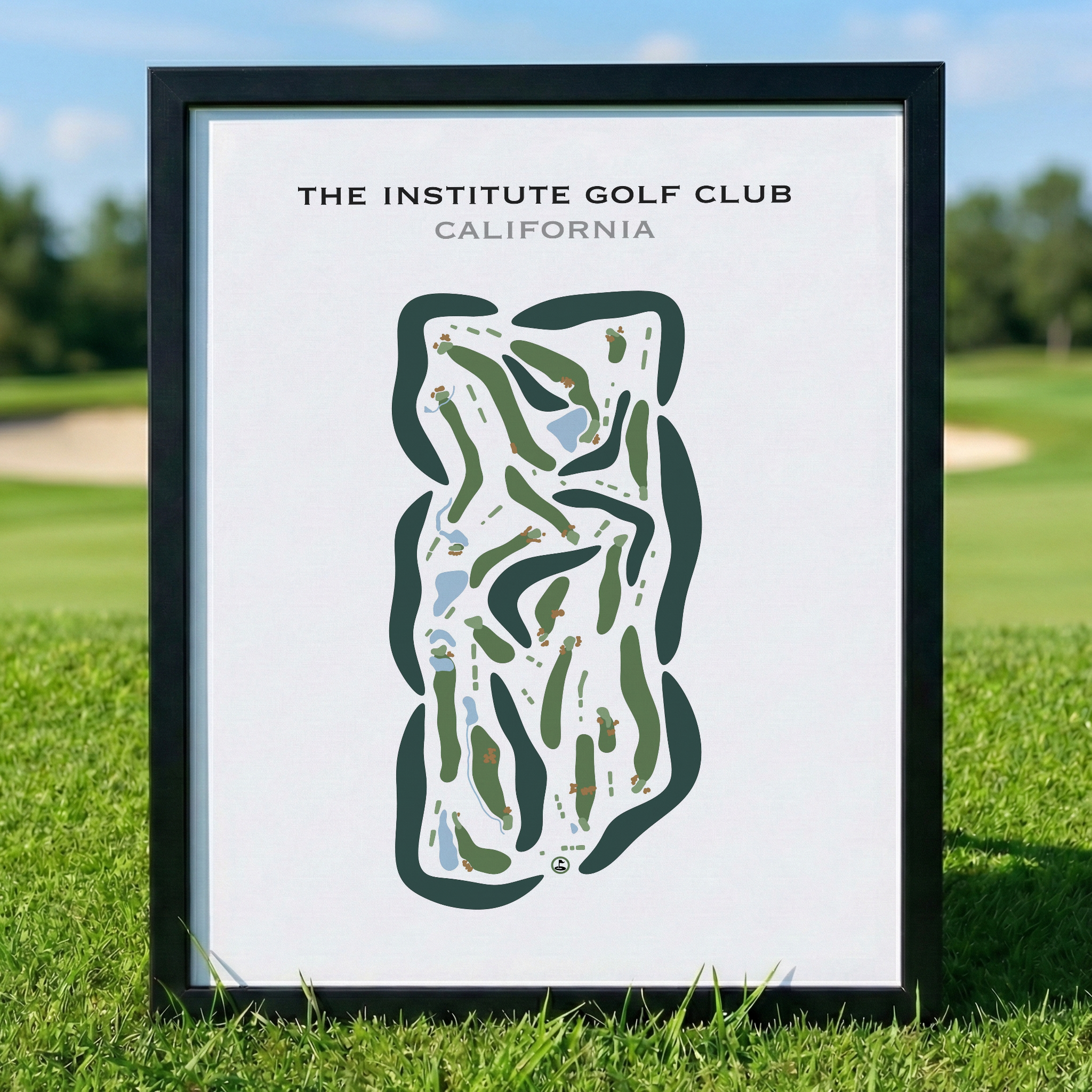 The Institute Golf Club, California - Printed Golf Courses
