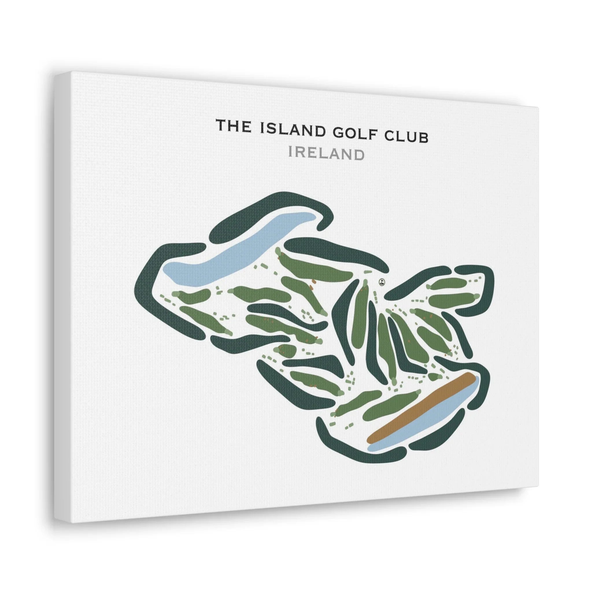 The Island Golf Club, Ireland - Printed Golf Courses