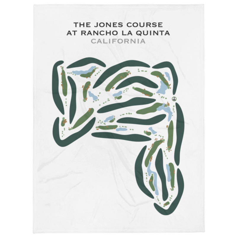 The Jones Course at Rancho La Quinta, California - Printed Golf Courses