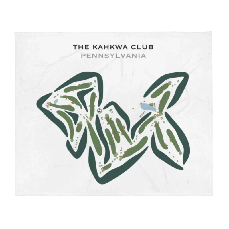 The Kahkwa Club, Pennsylvania - Printed Golf Courses