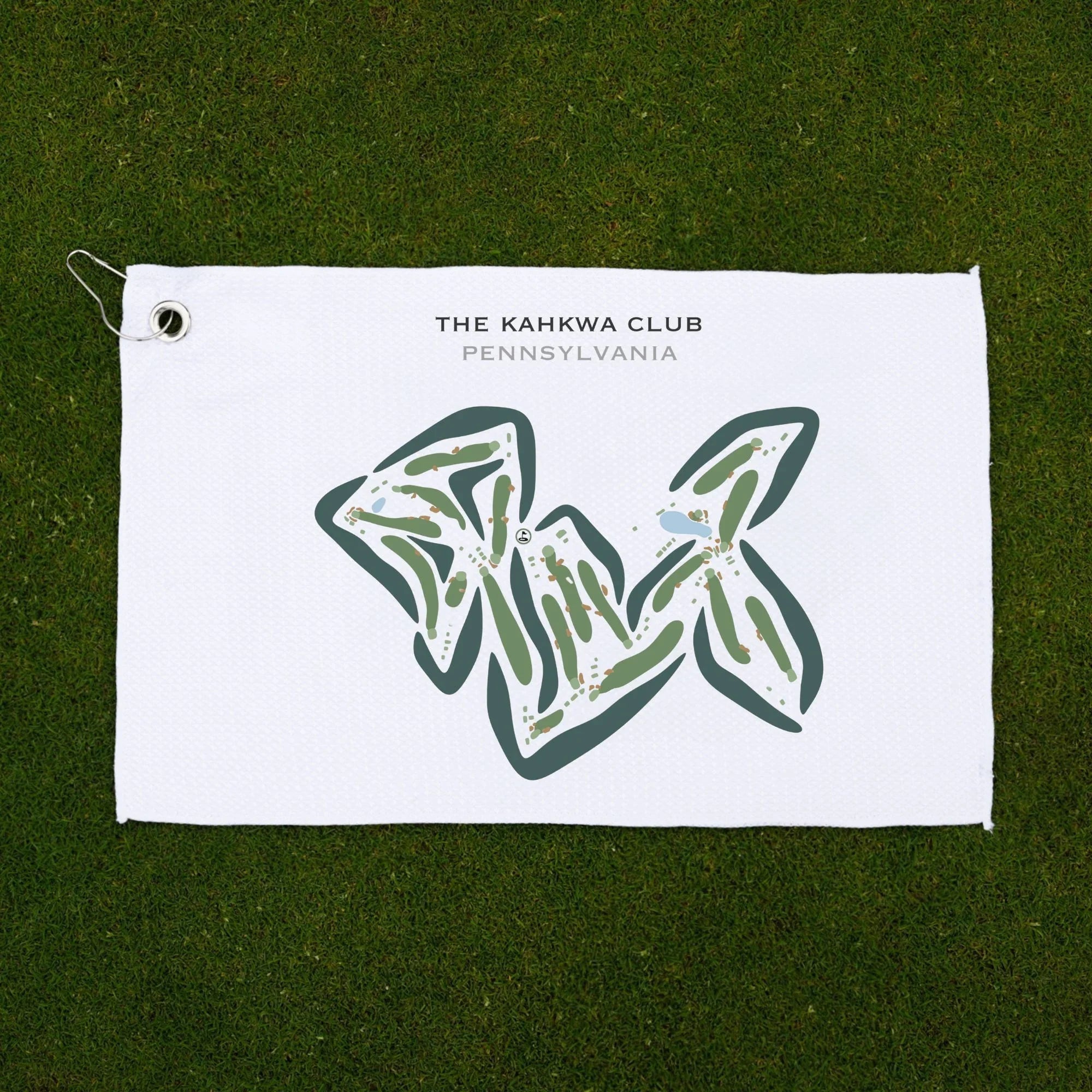 The Kahkwa Club, Pennsylvania - Printed Golf Courses