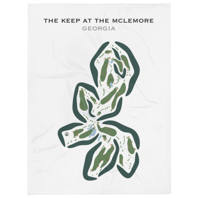 The Keep at McLemore, Georgia - Printed Golf Courses