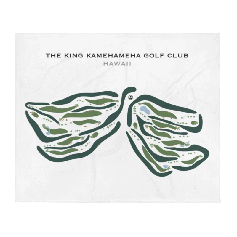 The King Kamehameha Golf Club, Hawaii - Printed Golf Courses