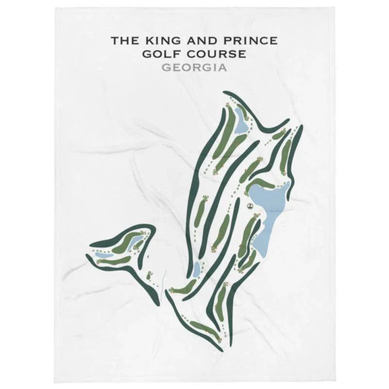 The King and Prince Golf Course, Georgia - Printed Golf Courses