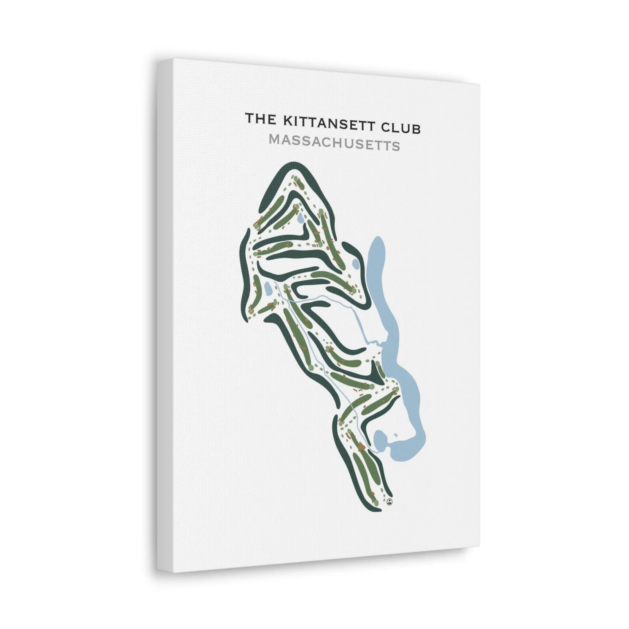 The Kittansett Club, Massachusetts - Printed Golf Courses