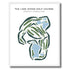Lake Winds Golf Course, North Carolina - Printed Golf Courses
