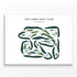 The Lakes Golf Club, Florida - Printed Golf Courses