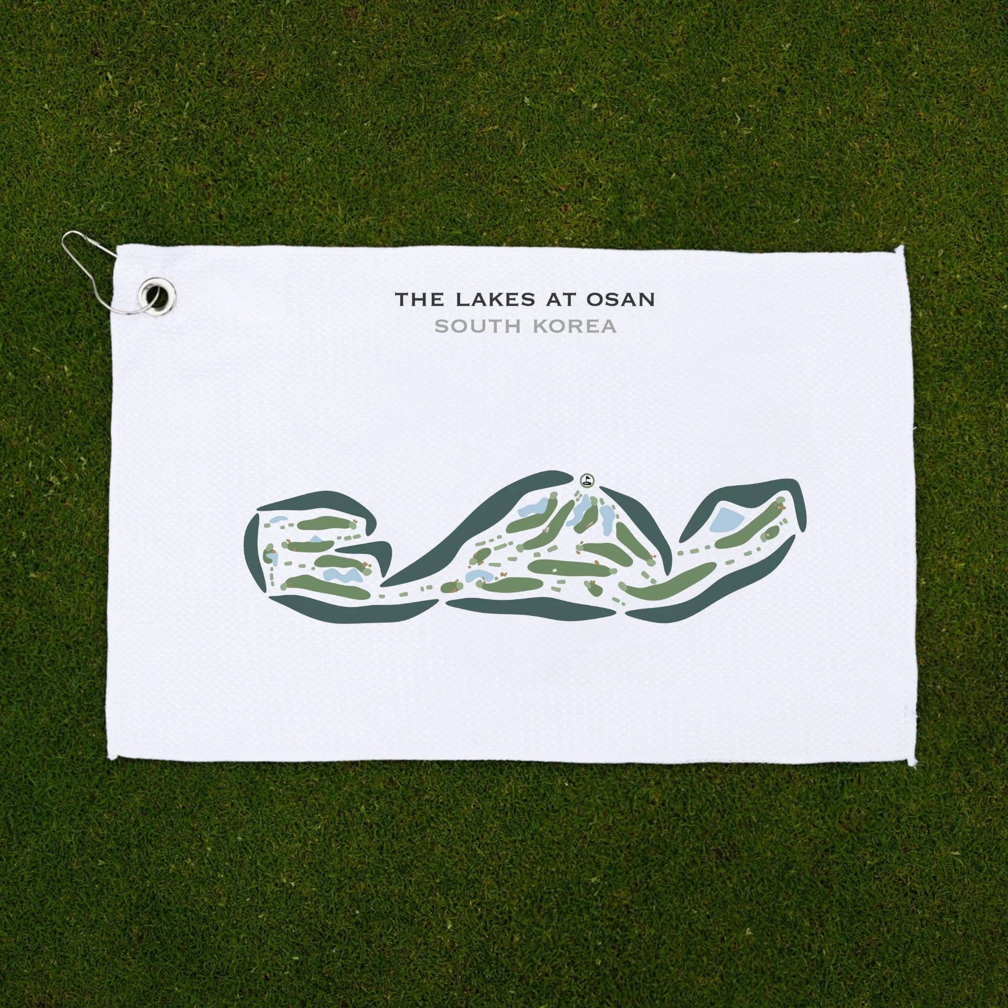 The Lakes at Osan, South Korea - Printed Golf Courses