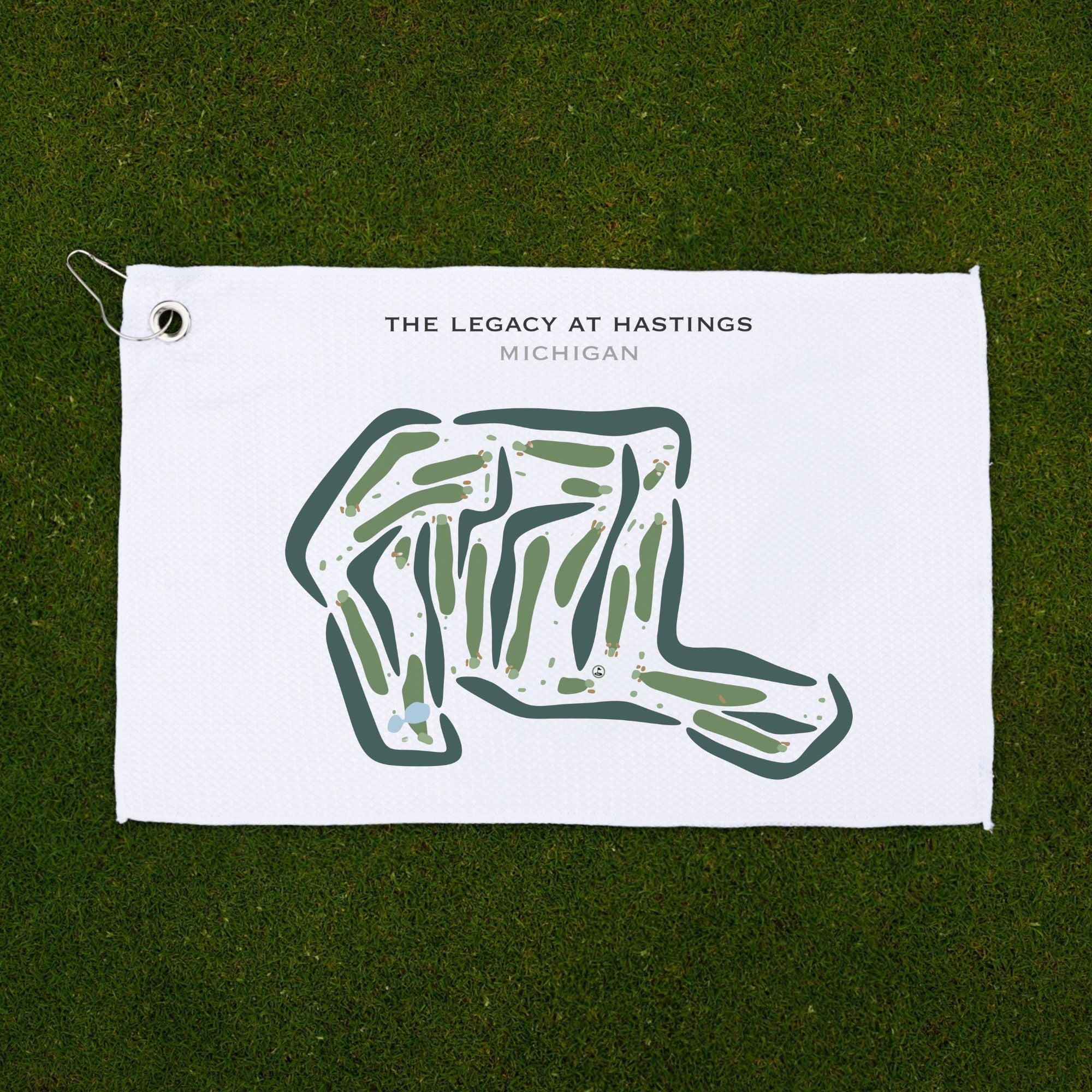 The Legacy at Hastings, Michigan - Printed Golf Courses