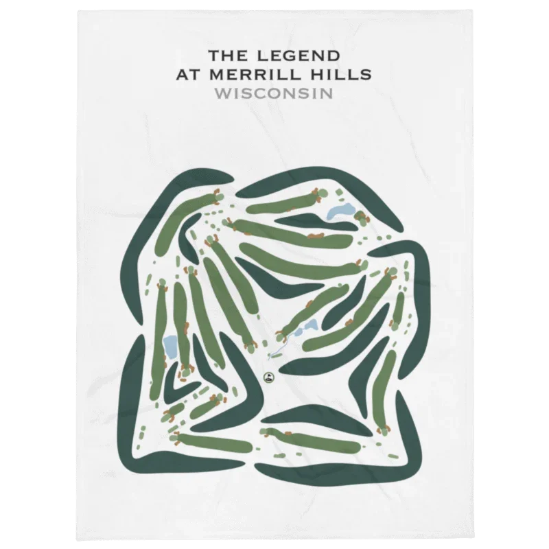 The Legend at Merrill Hills, Wisconsin - Printed Golf Courses