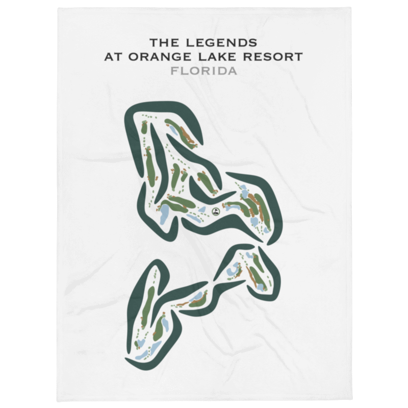 The Legends at Orange Lake Resort, Florida - Printed Golf Courses