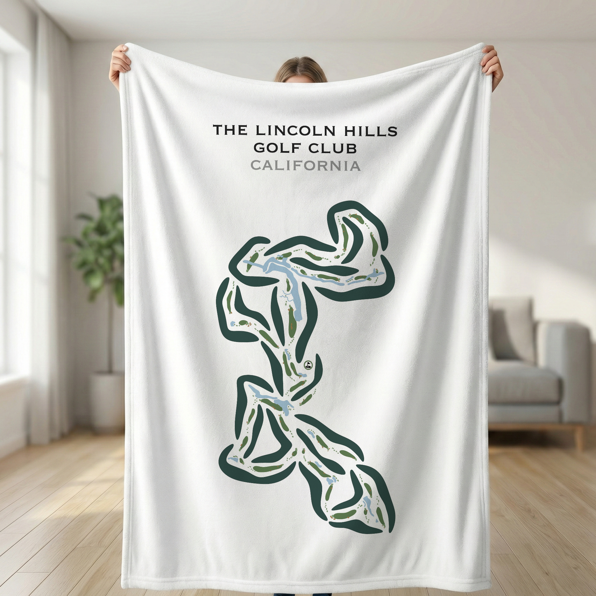 The Lincoln Hills Golf Club, California - Printed Golf Courses