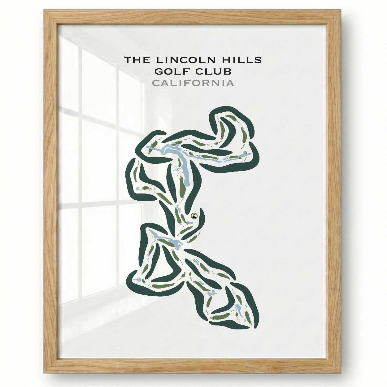 The Lincoln Hills Golf Club, California - Printed Golf Courses