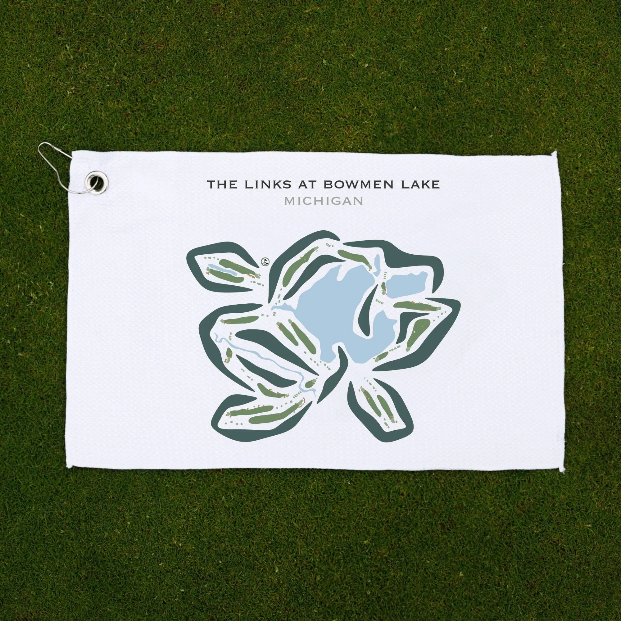 The Links At Bowmen Lake, Michigan - Printed Golf Courses