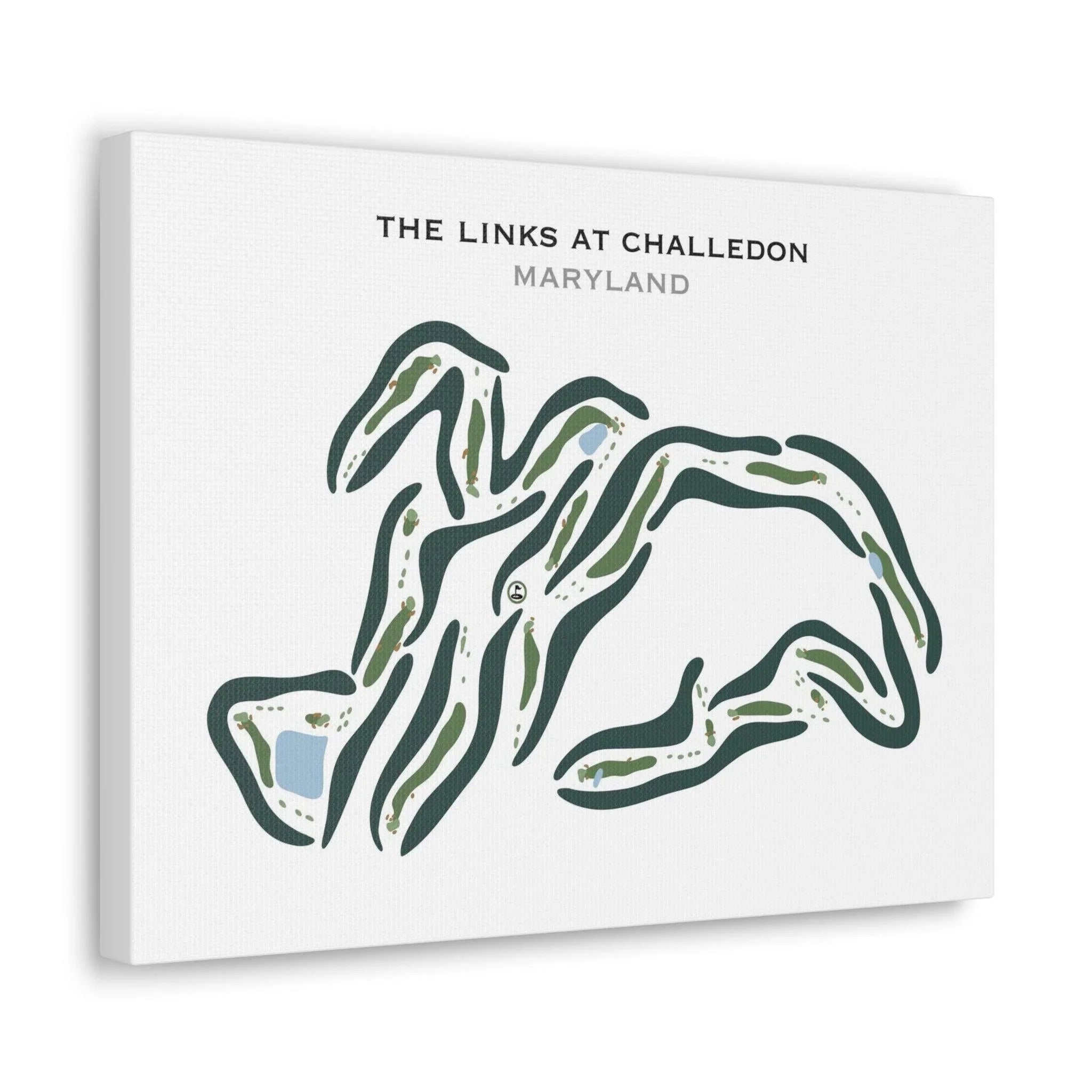 The Links at Challedon, Maryland - Printed Golf Courses