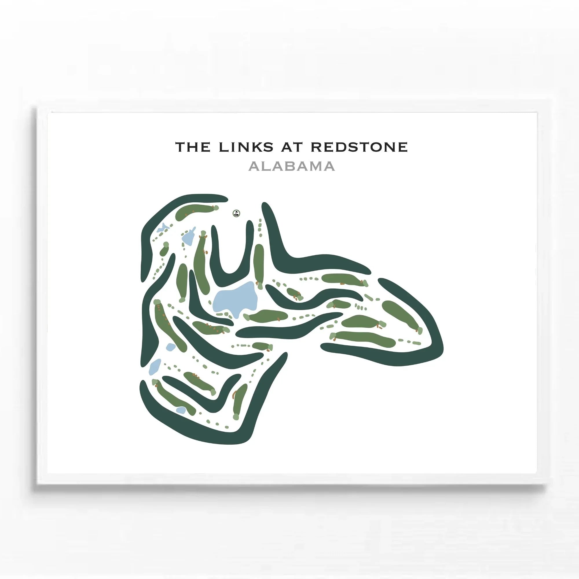 The Links at Redstone, Alabama - Printed Golf Courses