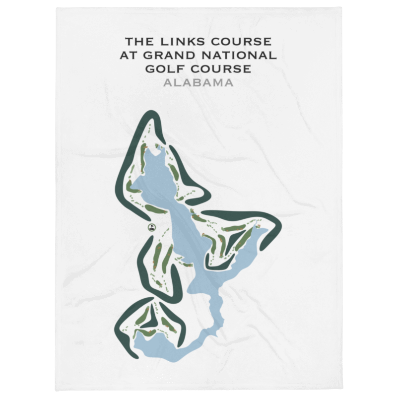The Links Course at Grand National Golf Course, Alabama - Printed Golf Courses
