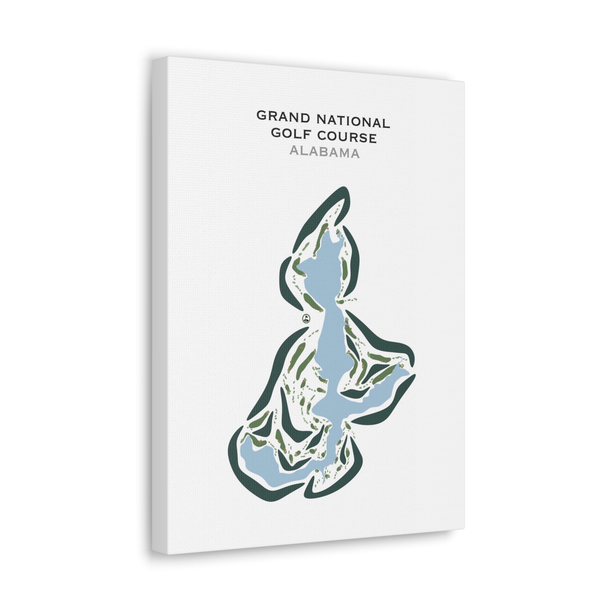 The Links and Short Course at Grand National Golf Course, Alabama - Printed Golf Courses