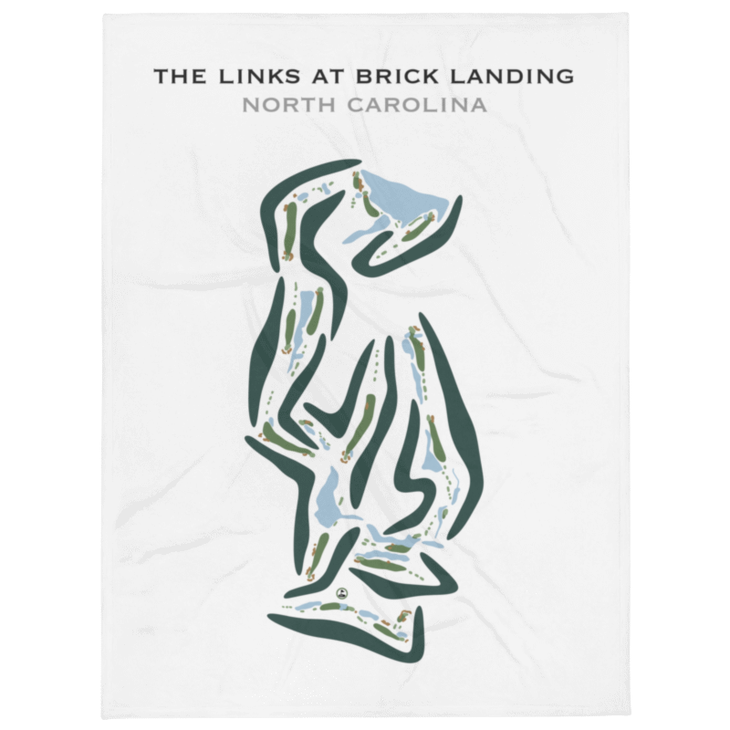 The Links at Brick Landing, North Carolina - Printed Golf Courses