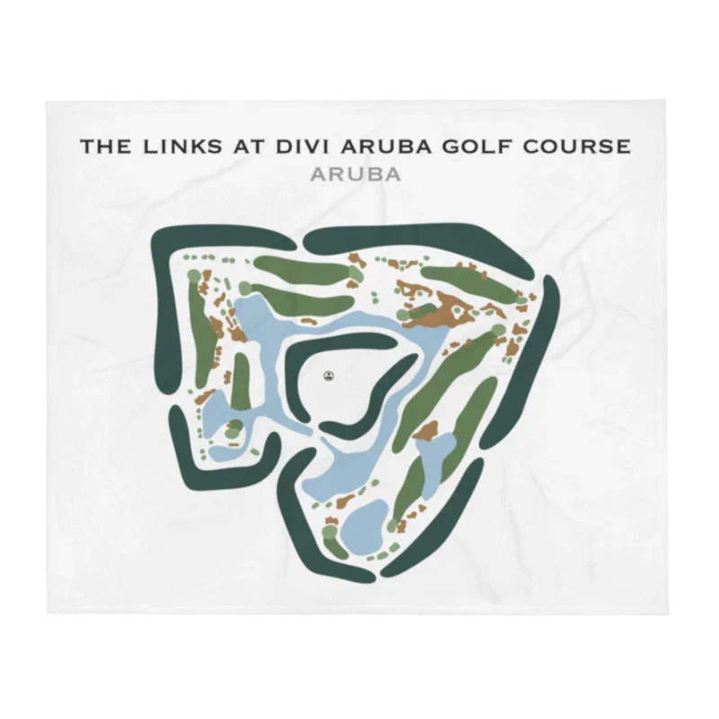The Links at Divi Aruba Golf Course, Aruba - Printed Golf Courses