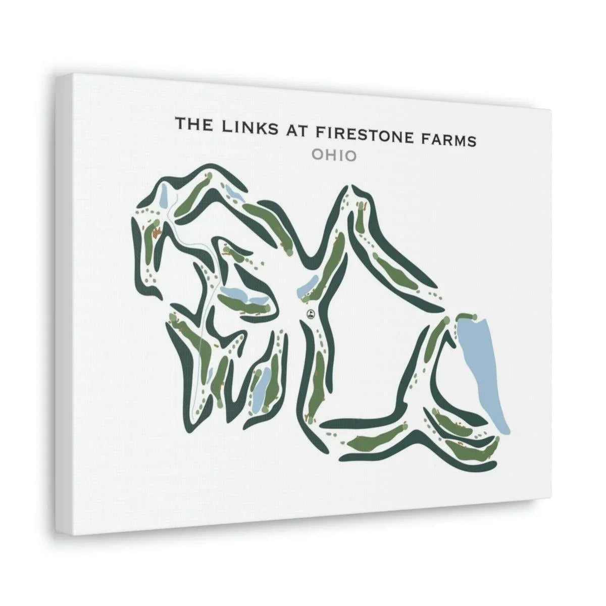 The Links at Firestone Farms, Ohio - Printed Golf Courses