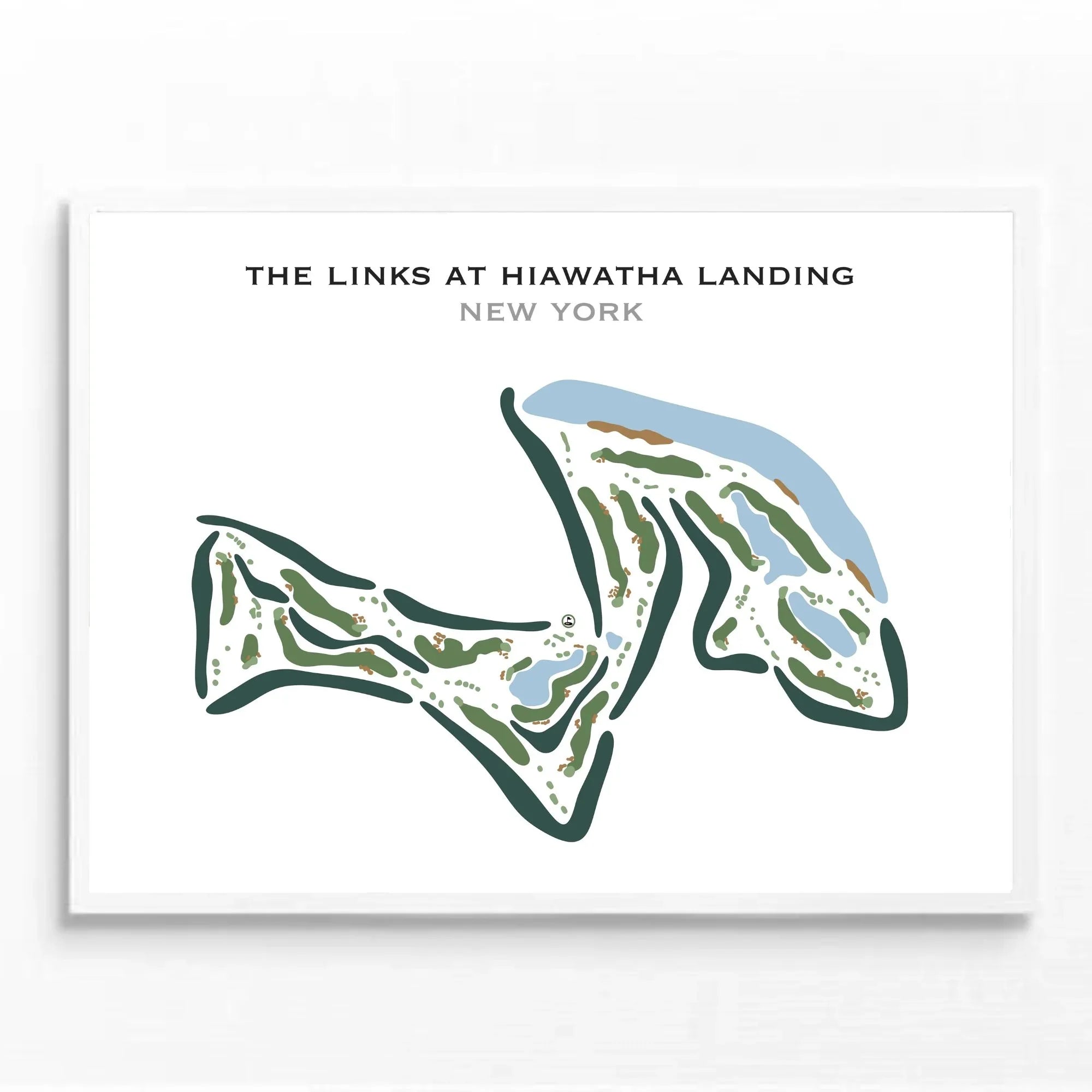 Links at Hiawatha Landing, New York - Printed Golf Courses