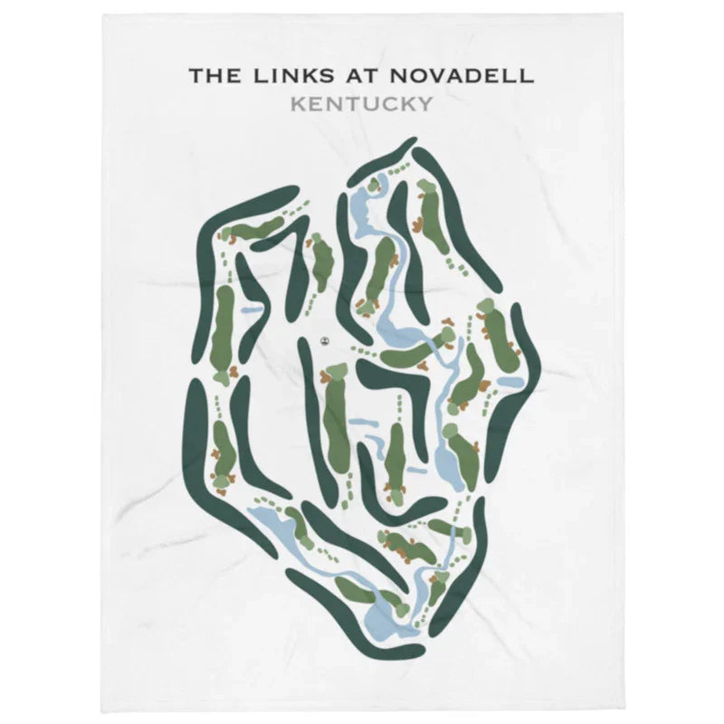 The Links at Novadell, Old Course, Kentucky - Printed Golf Course