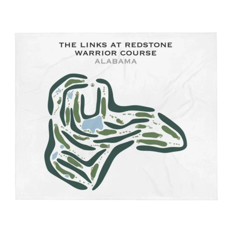 The Links at Redstone Warrior Course, Alabama - Printed Golf Courses