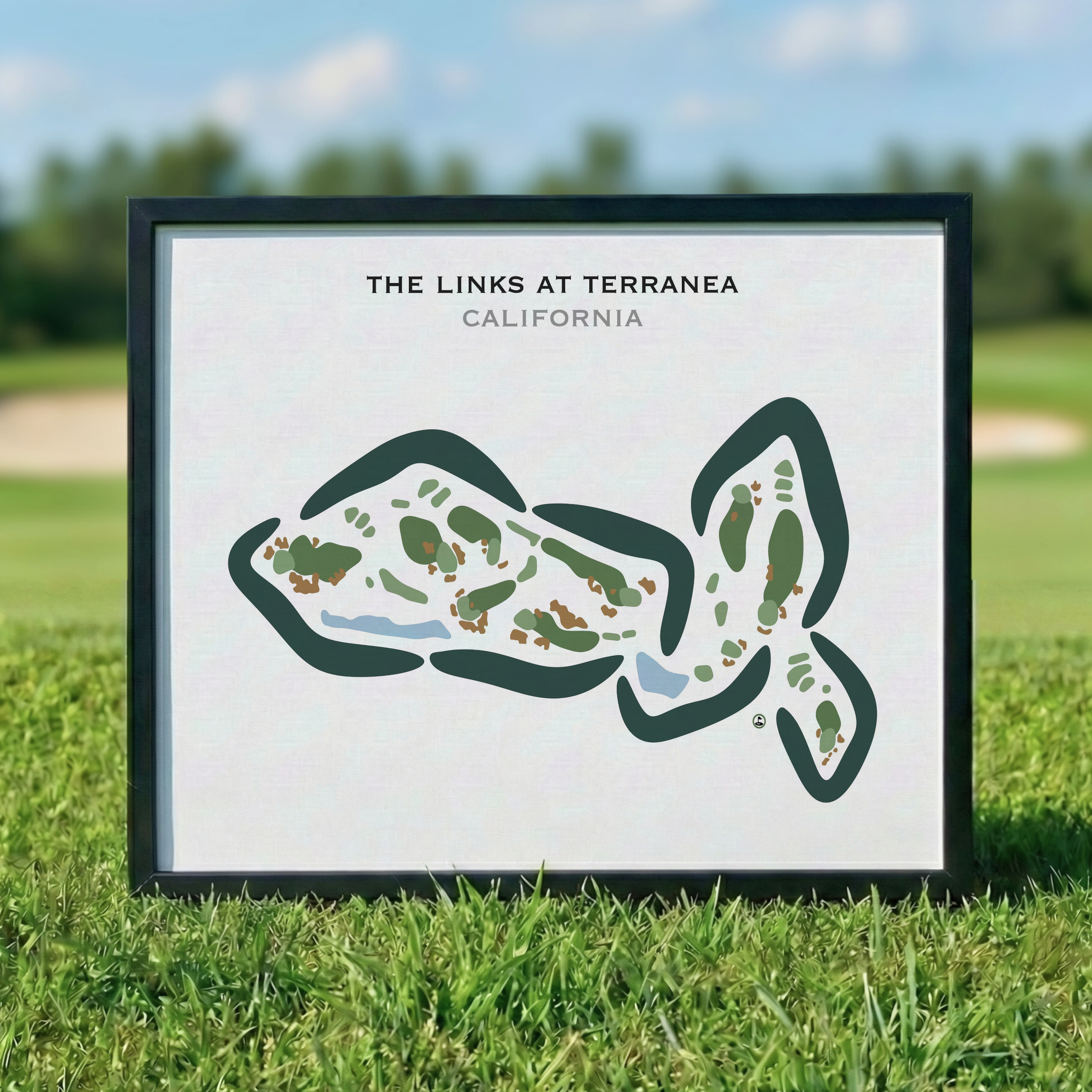The Links at Terranea, California - Printed Golf Courses
