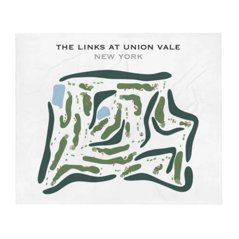The Links at Union Vale, New York - Printed Golf Course