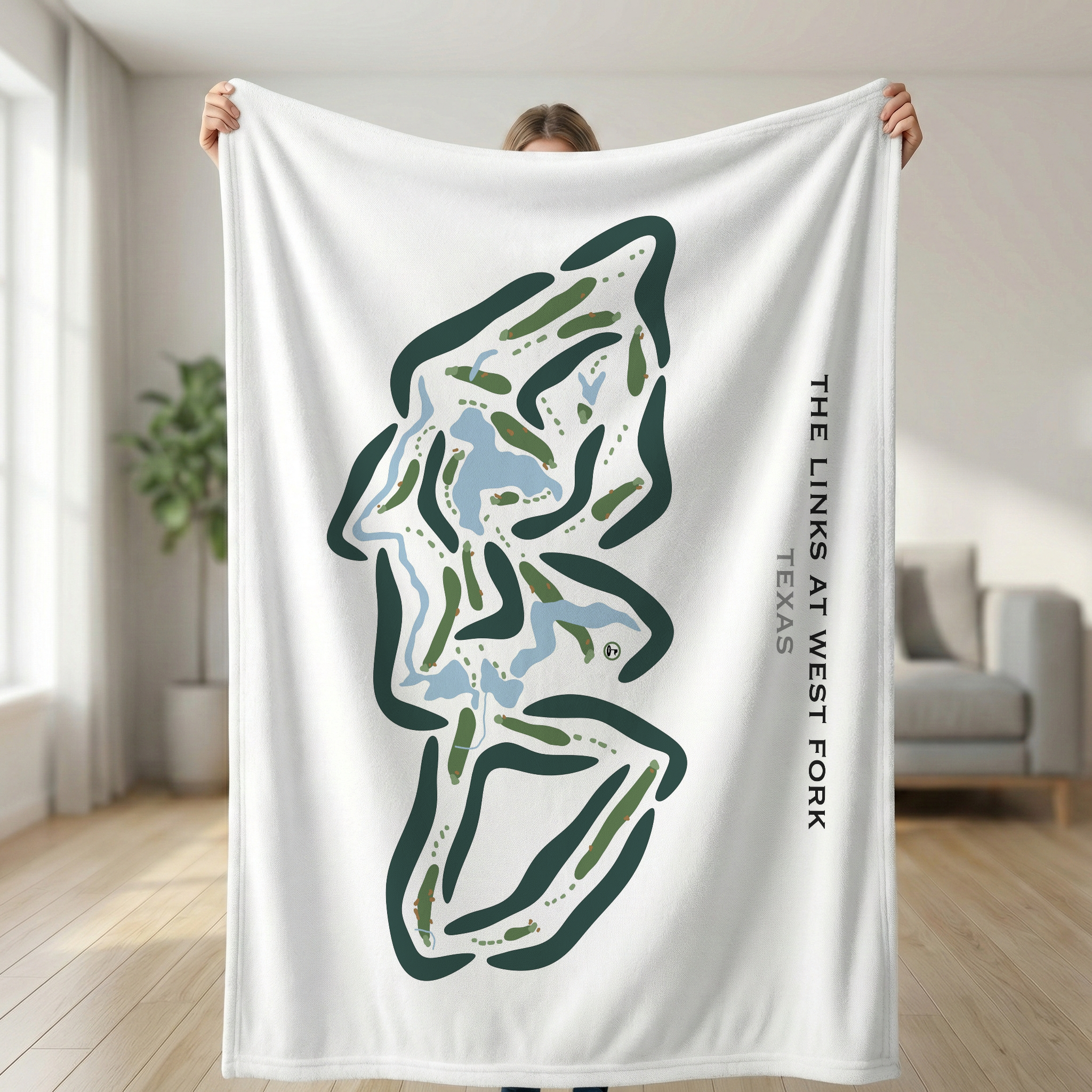 The Links at West Fork, Texas - Printed Golf Courses
