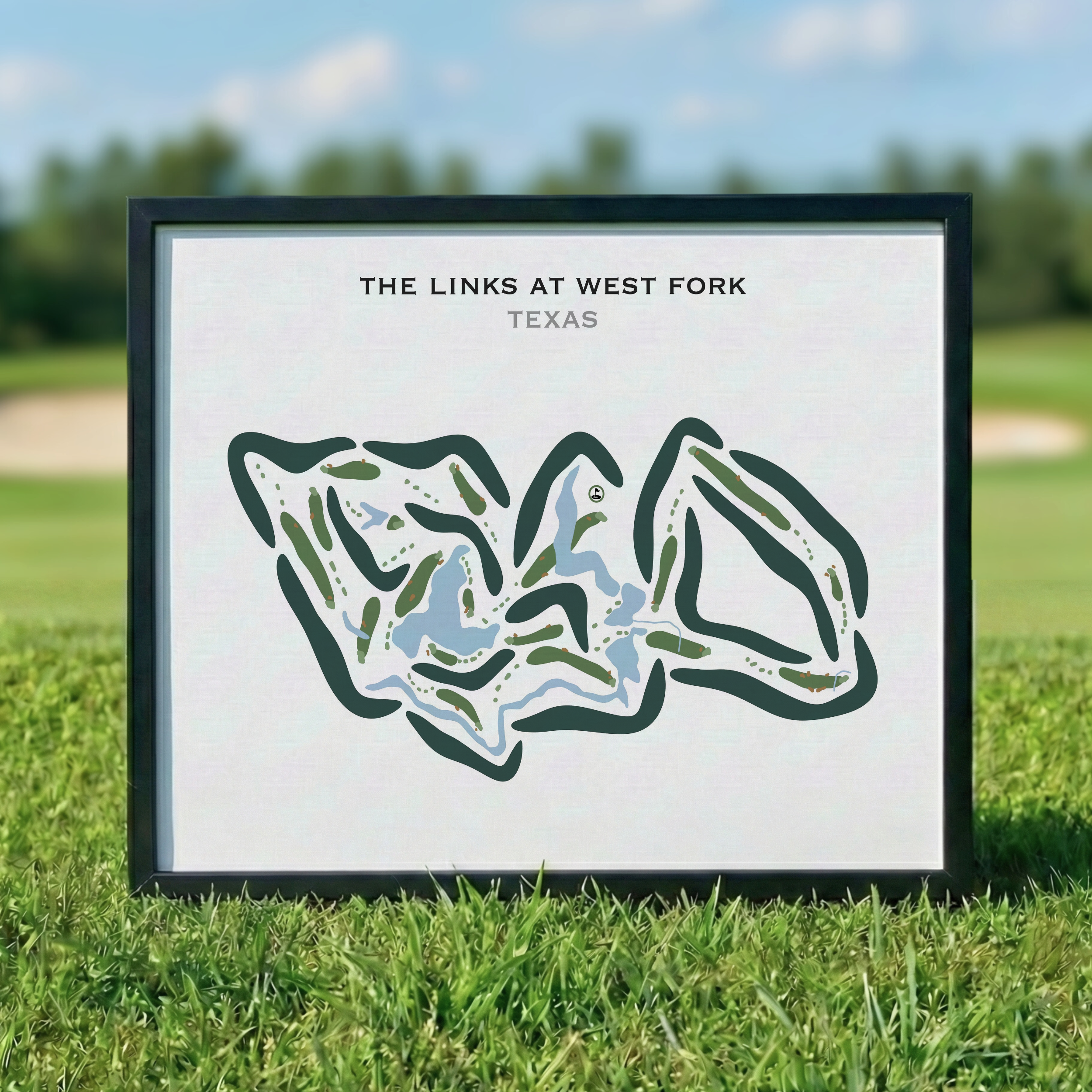 The Links at West Fork, Texas - Printed Golf Courses