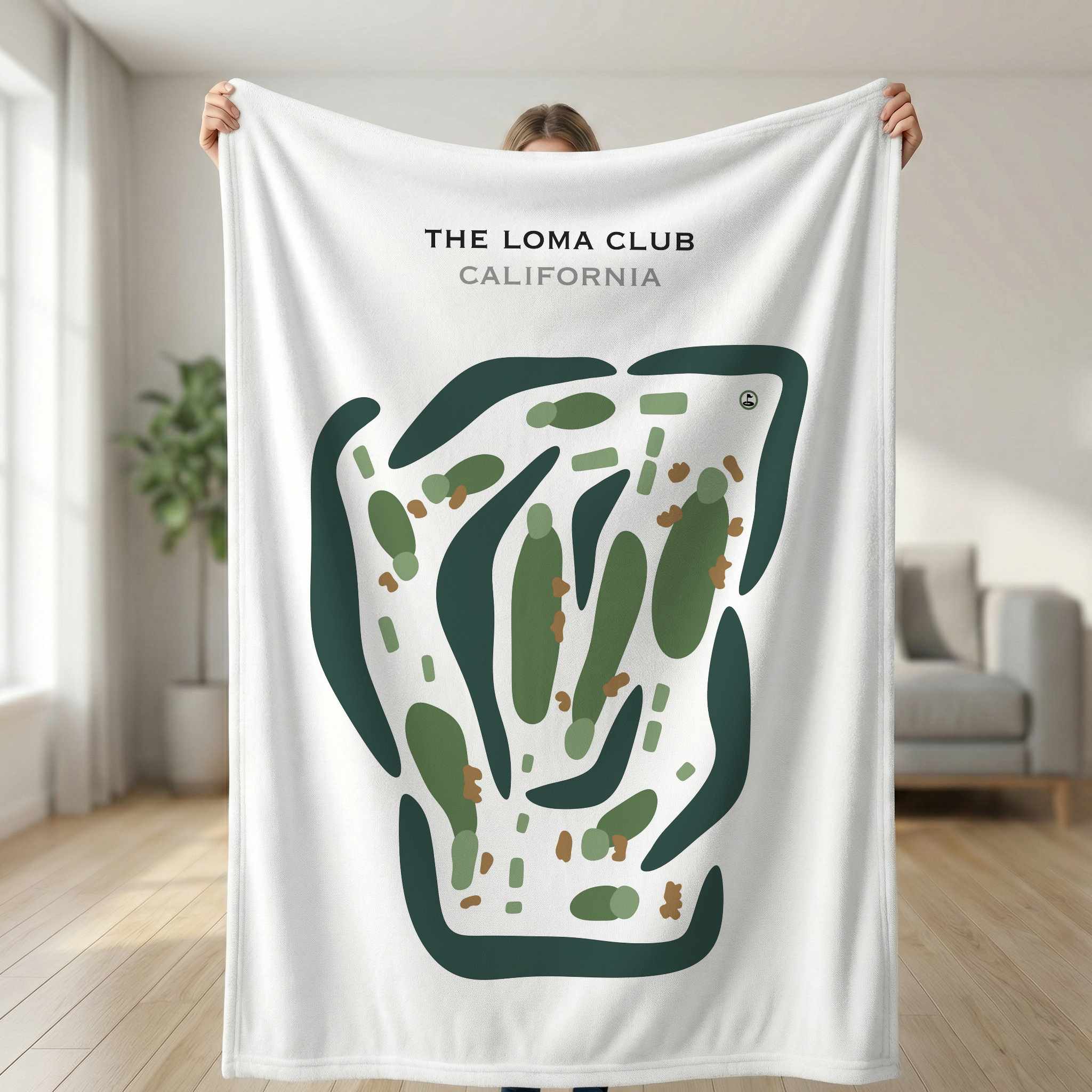 The Loma Club, California - Printed Golf Courses