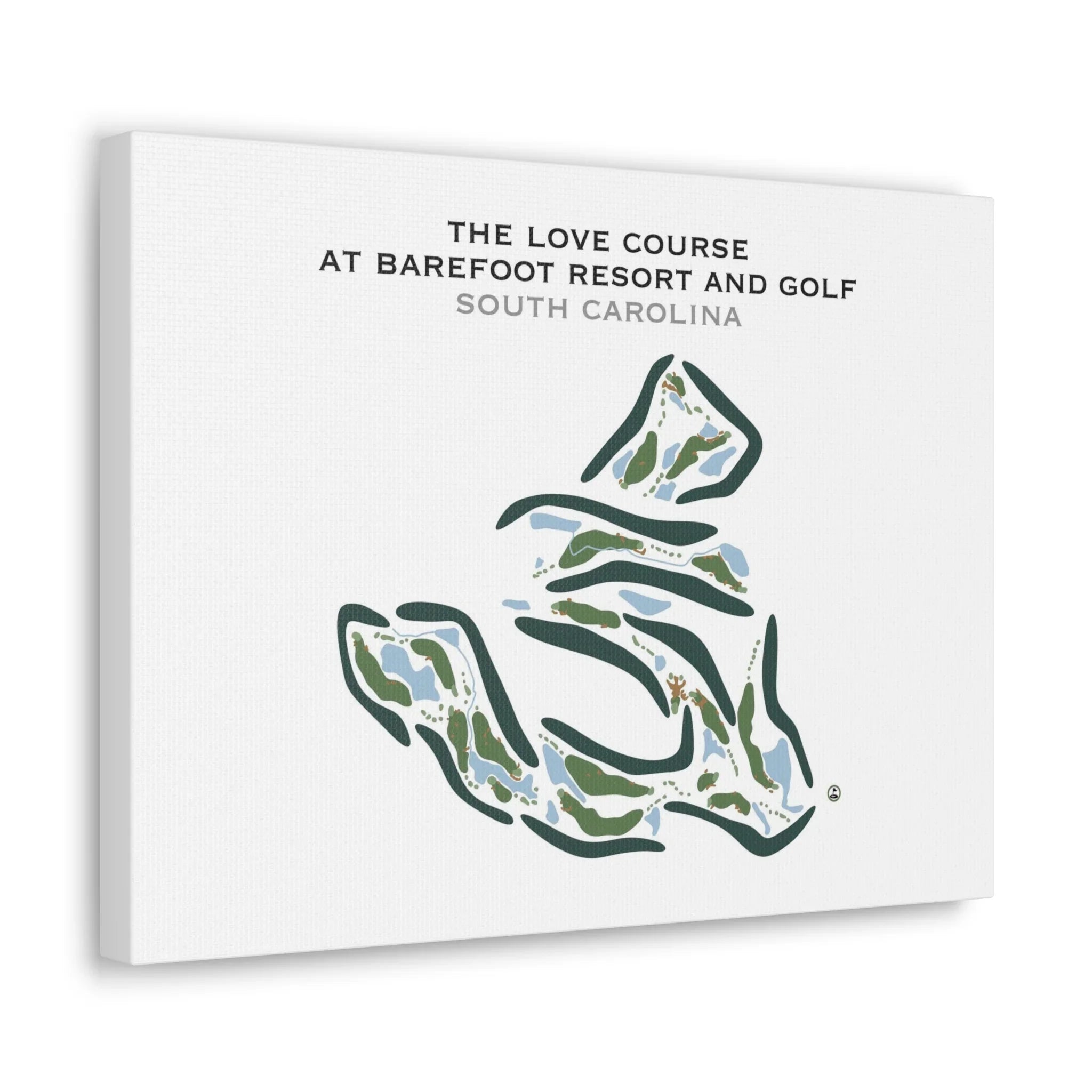 The Love Course at Barefoot Resort & Golf, South Carolina - Printed Golf Course