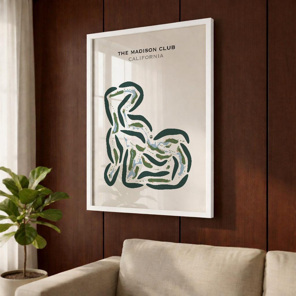 The Madison Club, California - Printed Golf Courses