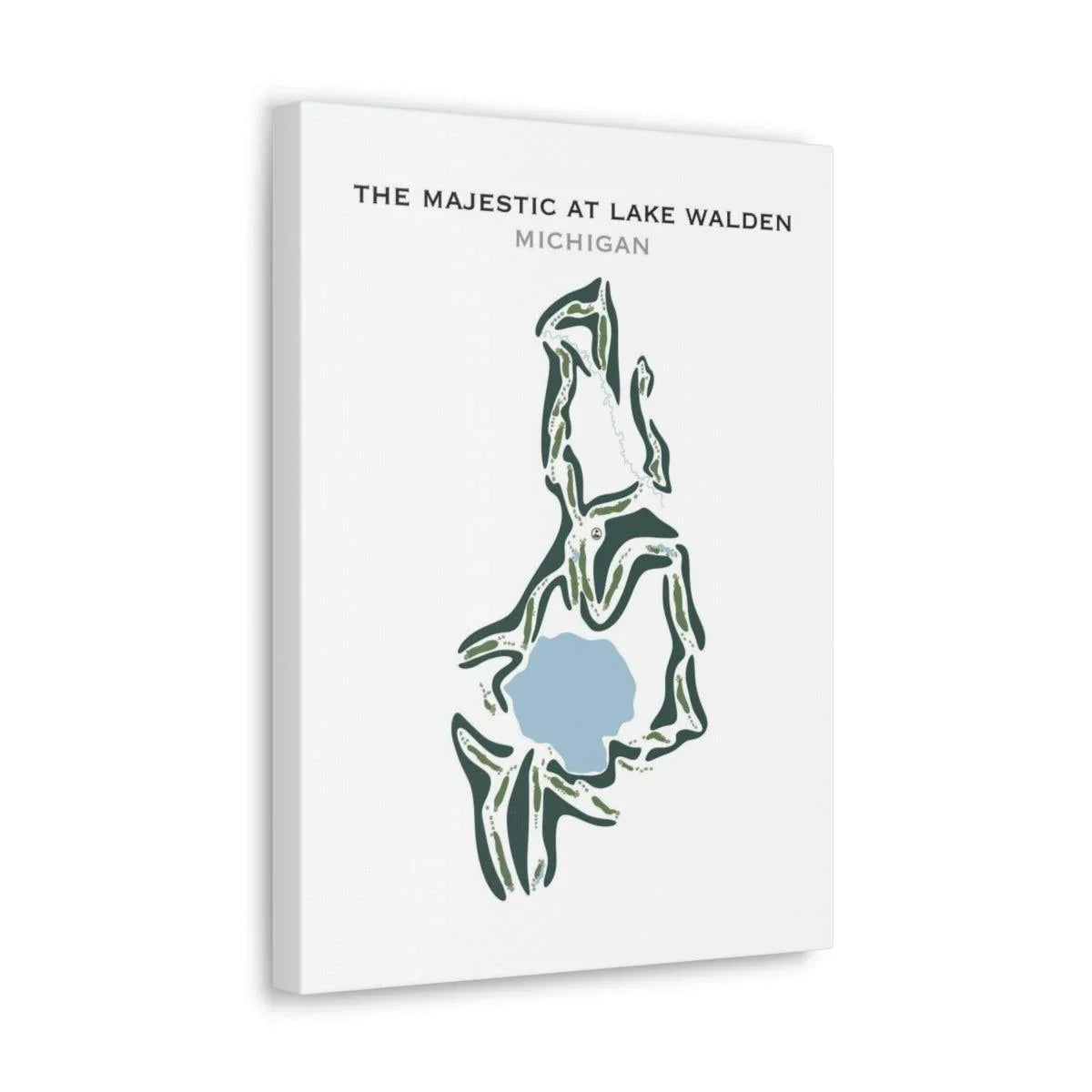 The Majestic at Lake Walden, Michigan - Printed Golf Courses