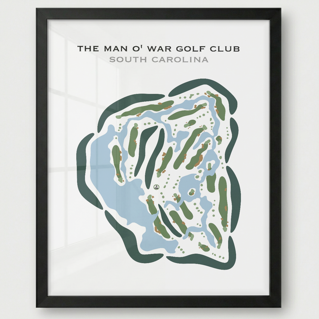 The Man O' War Golf Club, South Carolina - Printed Golf Courses