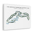 The Maples At Woodlake Country Club, North Carolina - Printed Golf Course
