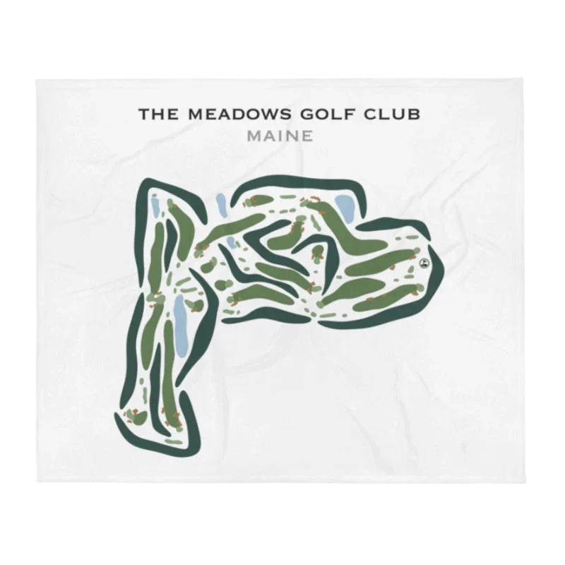 The Meadows Golf Club, Maine - Printed Golf Courses