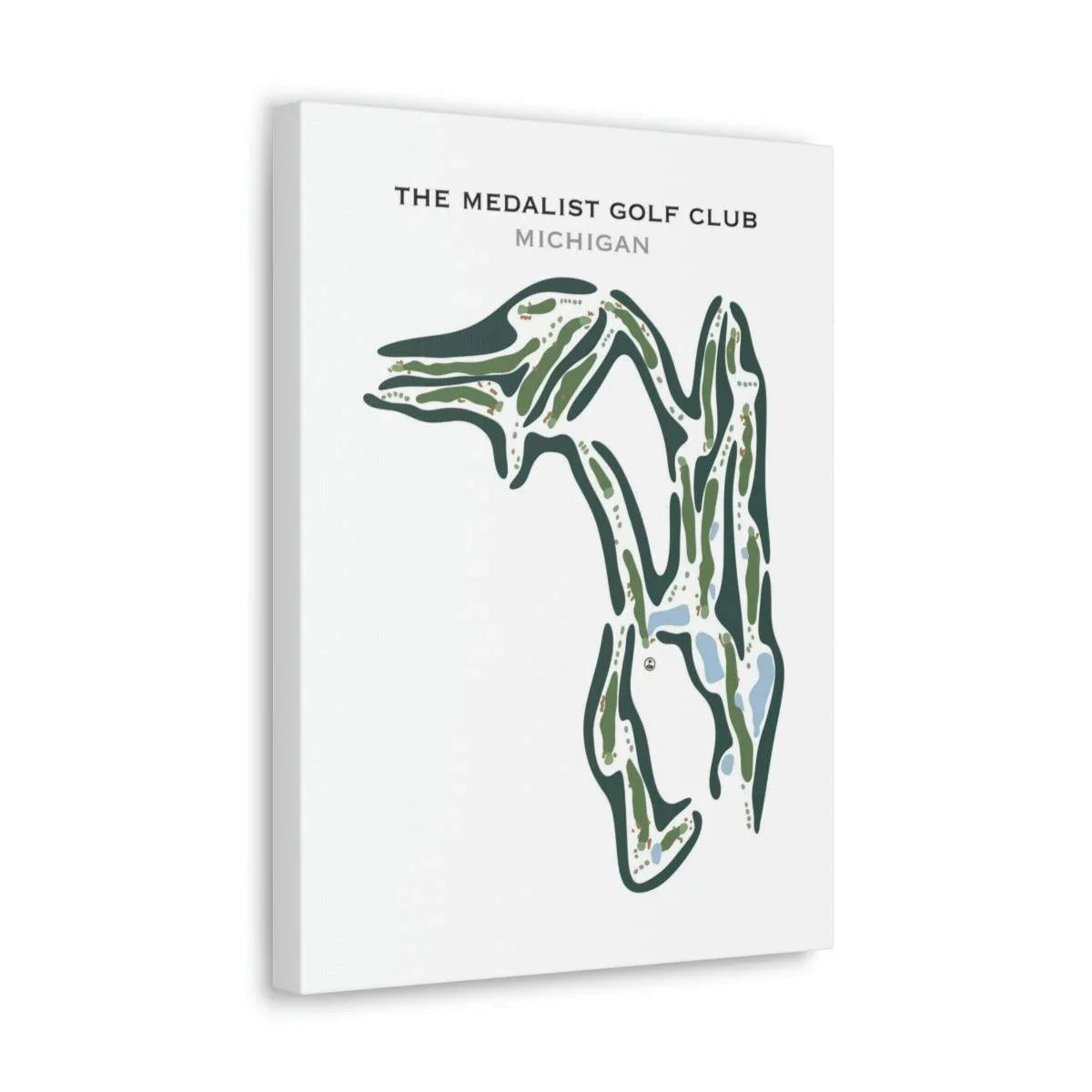 The Medalist Golf Club, Michigan - Printed Golf Courses