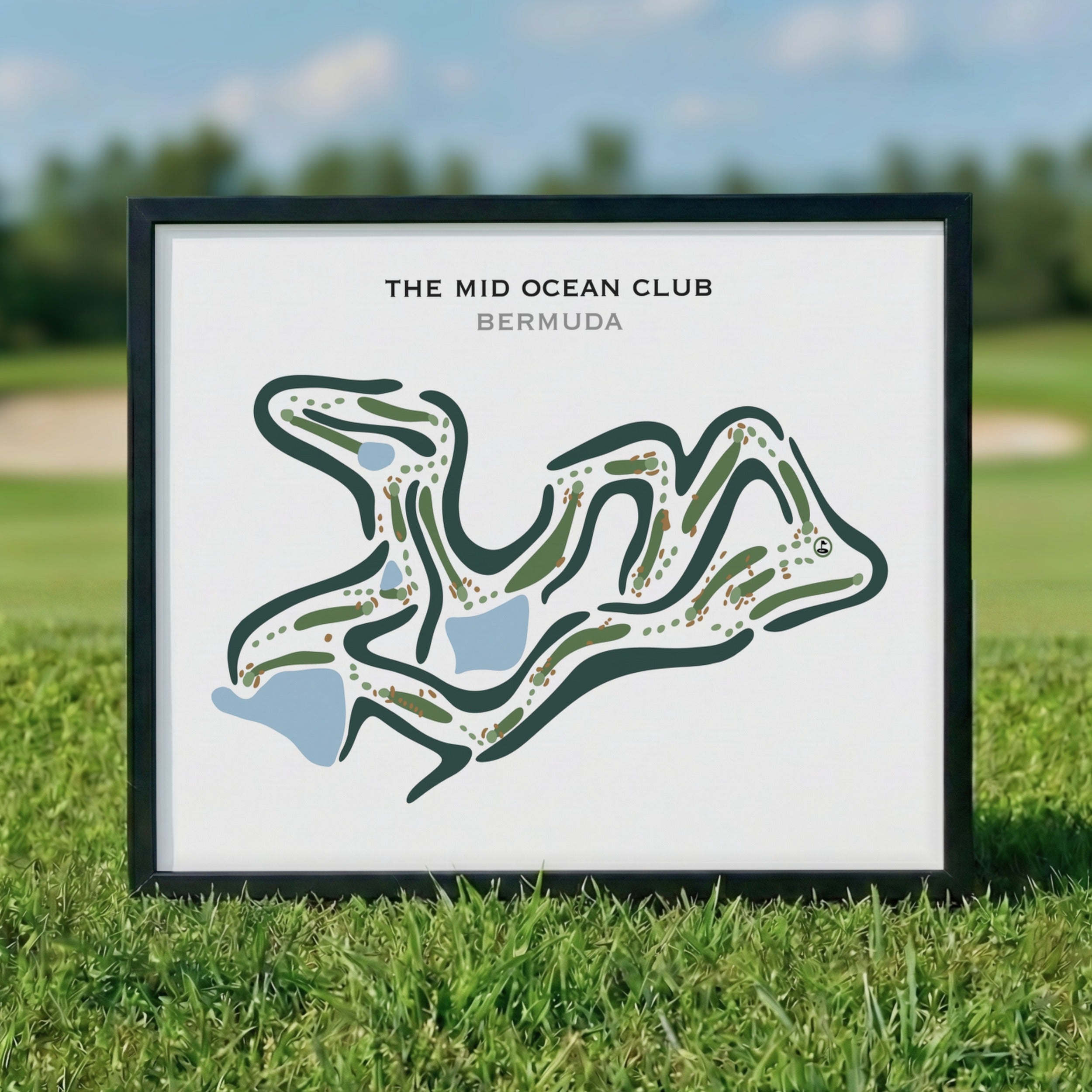 The Mid Ocean Club, Bermuda - Printed Golf Courses
