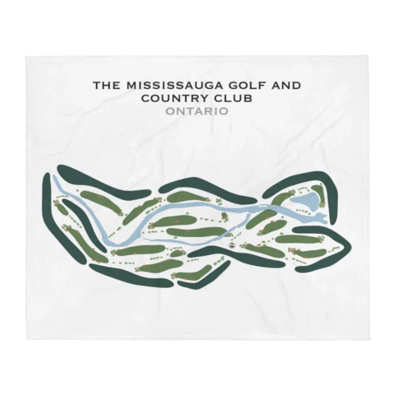 The Mississauga Golf and Country Club, Ontario - Printed Golf Courses