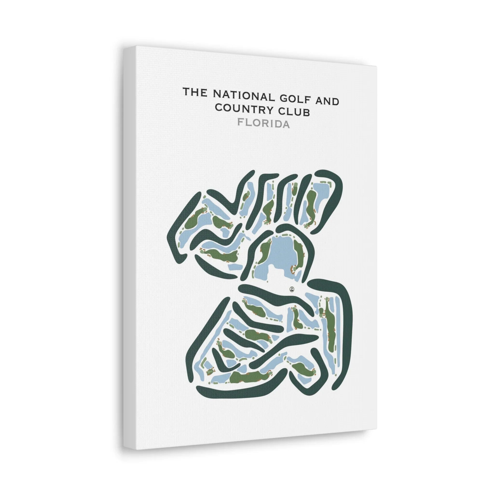 The National Golf and Country Club, Florida - Printed Golf Courses