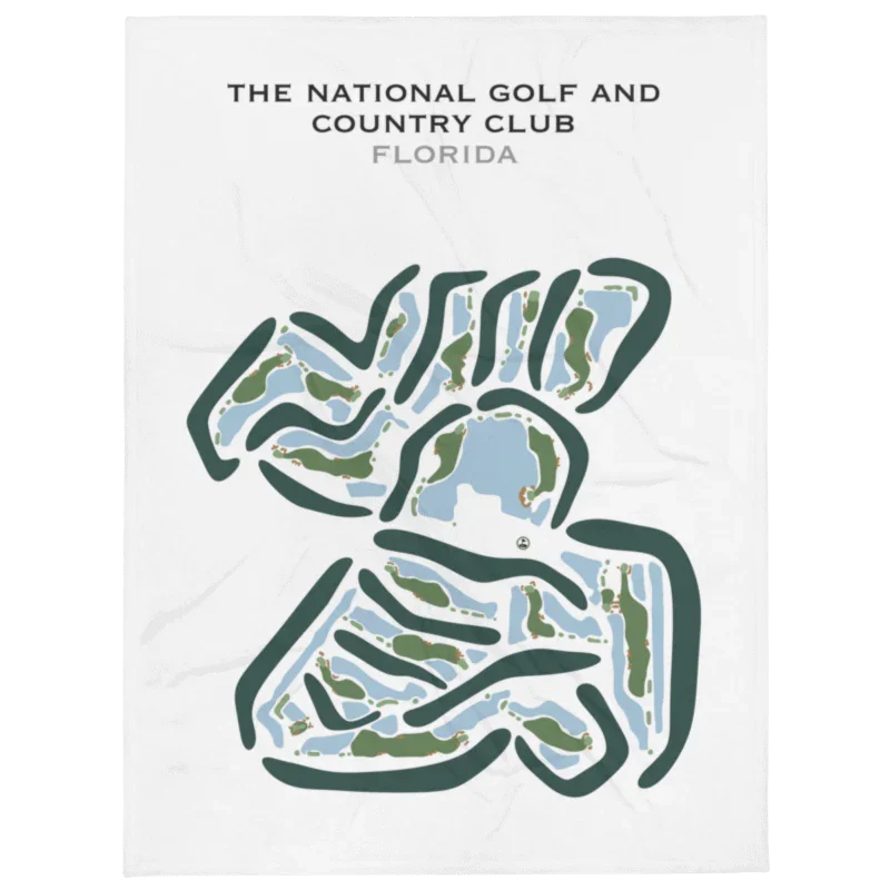 The National Golf and Country Club, Florida - Printed Golf Courses