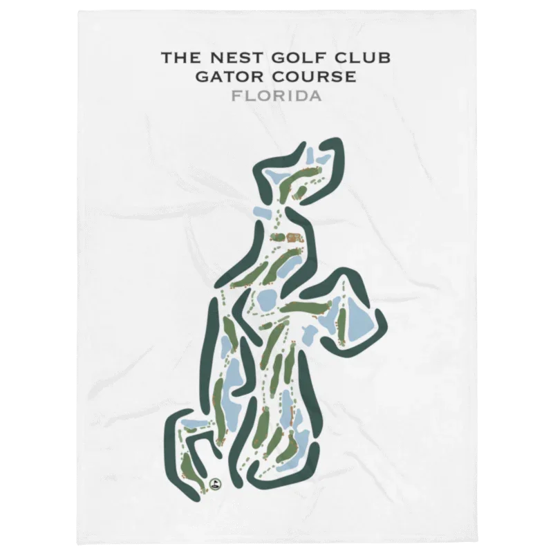 The Nest Golf Club - Gator Course, Florida - Printed Golf Courses