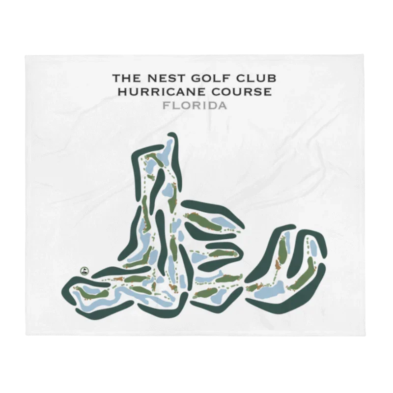 The Nest Golf Club - Hurricane Course, Florida - Printed Golf Courses